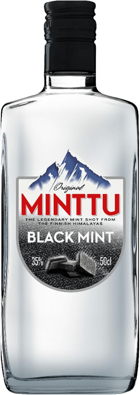 Финская минта. Минта финский ликер Minttu. Minttu Black Mint.