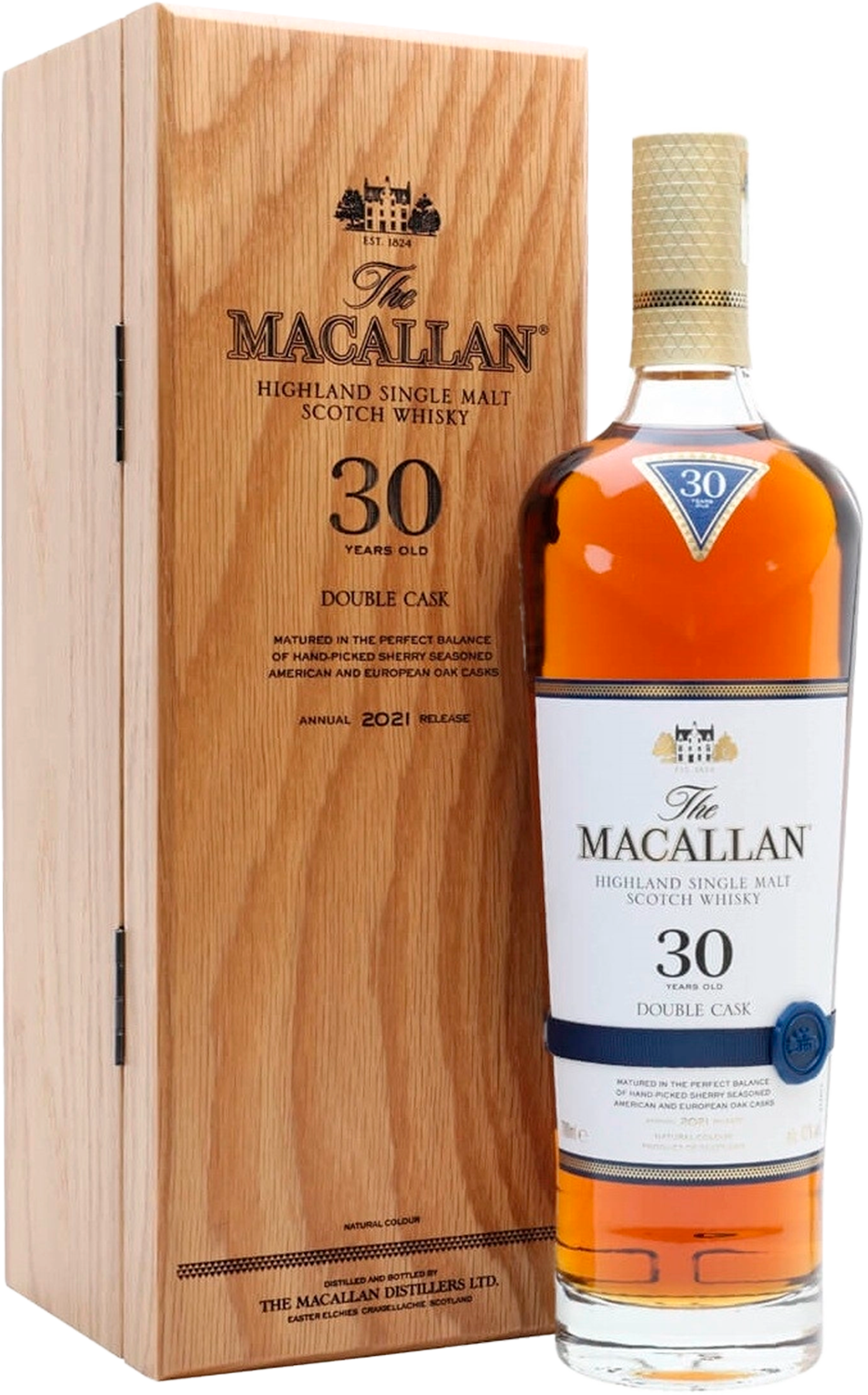 Macallan Double Cask Highland Single Malt Scotch Whisky 30 y.o. (gift box)