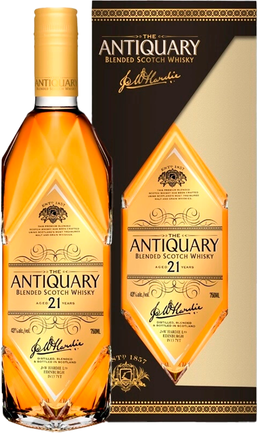 The Antiquary Blended Scotch Whisky 21 y.o. (gift box)