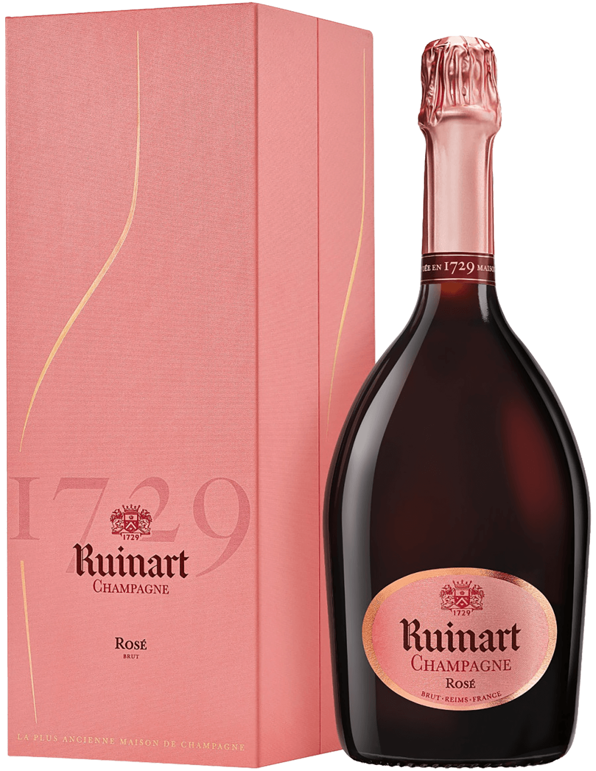 цена Ruinart Rose Champagne AOC (gift box)