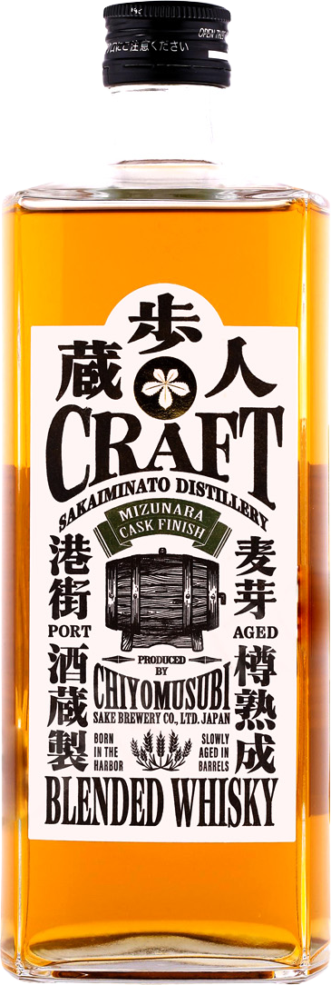 Chiyomusubi Mizunara Cask Finish Blended Whiskey