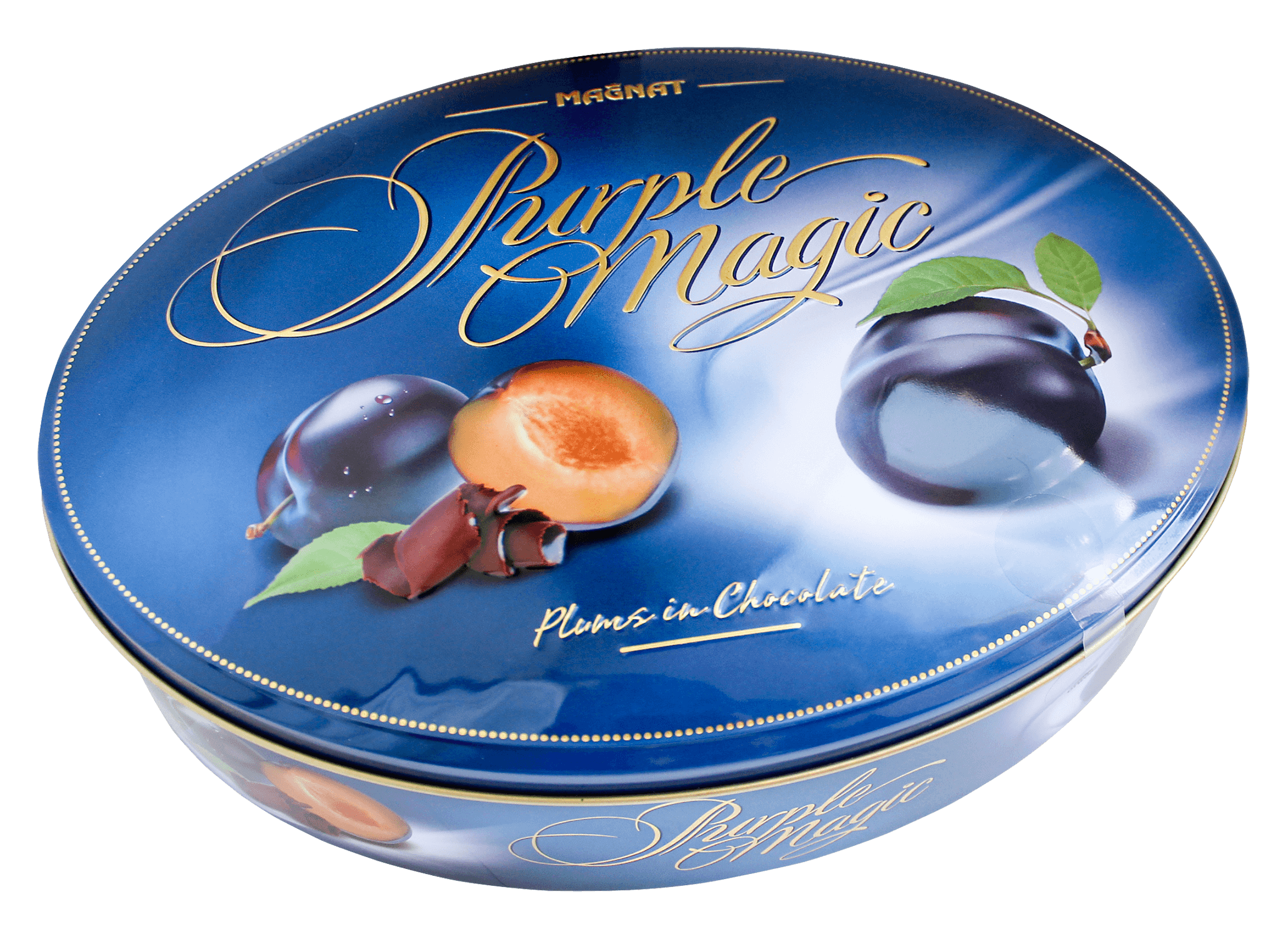цена Purple Magic plum in dark chocolate Magnat
