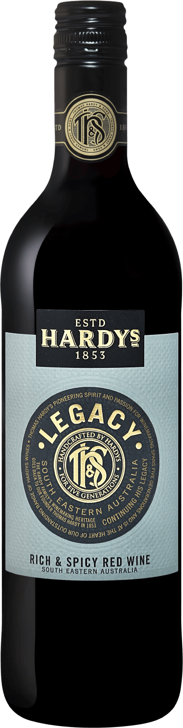 Legacy Red South Eastern Australia Hardy’s crest chardonnay sauvignon blanc south eastern australia hardy’s