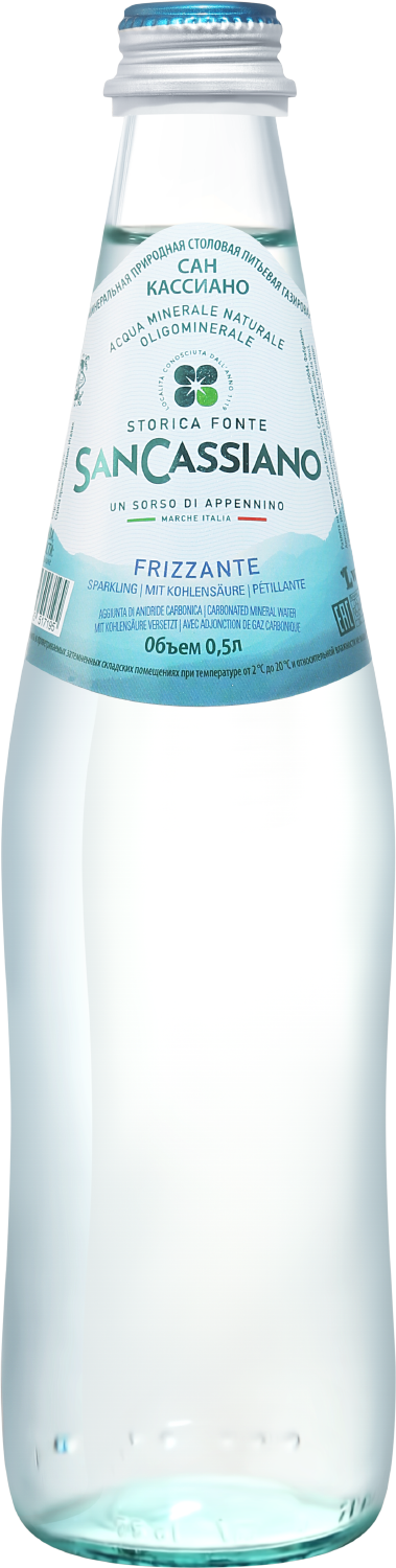 Сан Кассиано Вода Питьевая Газированная 0.5&nbsp;л