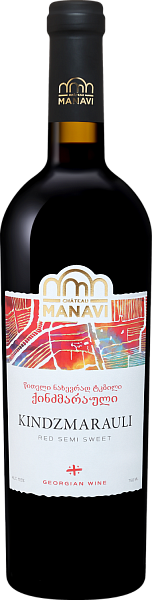 Вино Kindzmarauli Chateau Manavi, 0.75 л в Красноярске