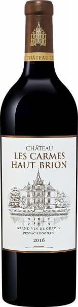 Вино Chateau Les Carmes Haut-Brion Pessac-Leognan АОС, 0.75 л