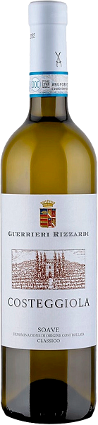 Вино Costeggiola Soave Classico DOC Guerrieri Rizzardi, 0.75 л