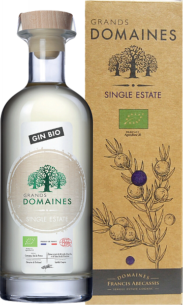Джин Grands Domaines Single Estate Bio (gift box), 0.7 л