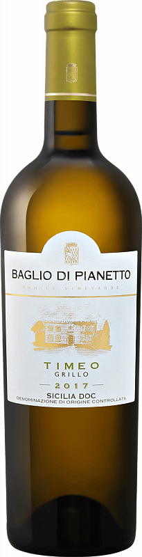 Вино Тимео Сицилия DOC Бальо ди Пьянетто 2017 0.75л