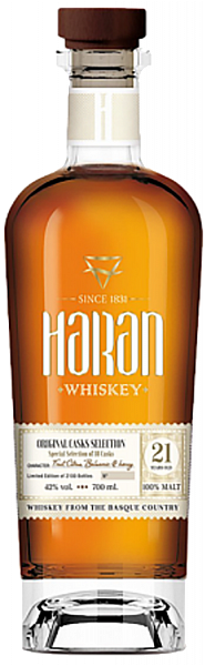 Виски Haran 21 Year Old Selection Malt Whiskey, 0.7 л