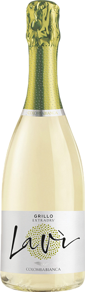 Игристое вино Lavi Grillo Sicilia DOC Extra Dry Colomba Bianca, 0.75 л