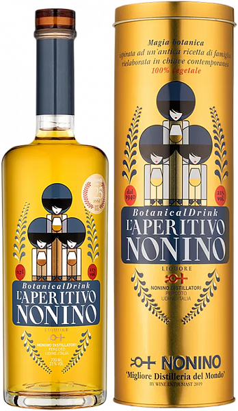 L'Aperitivo Botanical Drink Nonino (gift box), 0.7 л