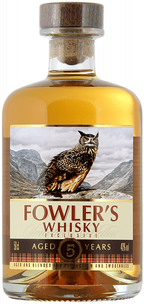 Fowler's Grain Blended Whisky, 0.5л