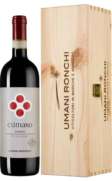 Вино Cumaro Rosso Conero DOC Riserva Umani Ronchi (gift box), 0.75 л в Ростове-на-Дону