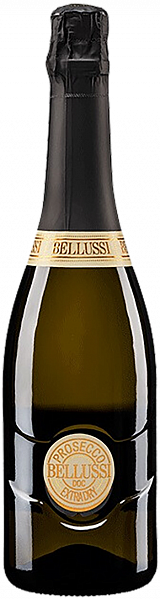 Сухое игристое вино Prosecco DOC Extra Dry Bellussi, 0.75 л