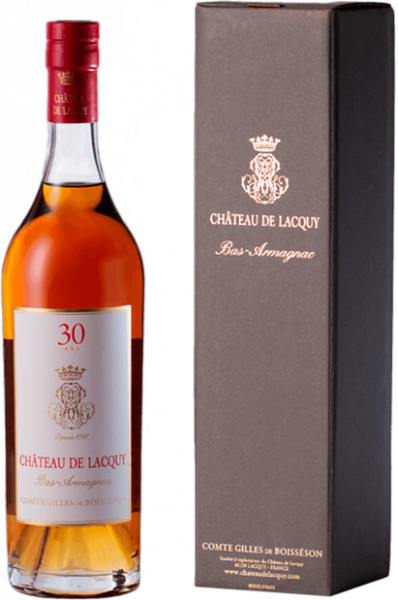 Арманьяк Chateau de Lacquy Bas Armagnac 30 Ans (gift box), 0.7 л