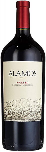 Вино Alamos Malbec Mendoza, 1.5 л