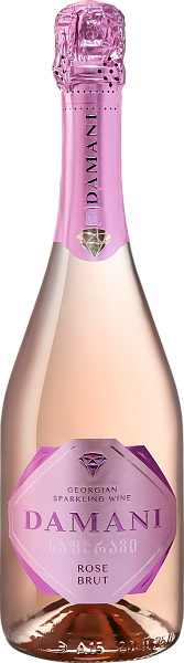 Игристое вино Damani Rose Brut Telavi Wine Cellar, 0.75 л в Ростове-на-Дону