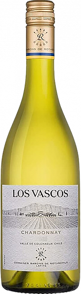 Вино Los Vascos Chardonnay Colchagua Valley DO Domaines Barons de Rothschild-Lafite, 0.75 л