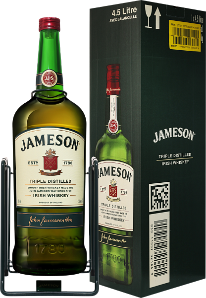 Виски Jameson Triple Distilled Irish Whiskey, 4.5 л