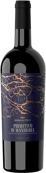 Вино Badia al Colle Primitivo di Manduria DOC Piccini, 0.75 л