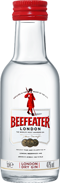 Джин Beefeater London Dry Gin, 0.05 л