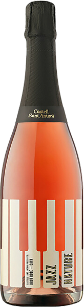 Испанское игристое вино Jazz Nature Rose Brut Cava DO Castel Sant Antoni, 0.75 л
