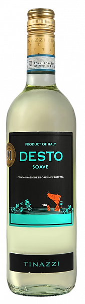Вино Desto Soave DOC Tinazzi, 0.75 л