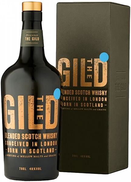 Виски The Gild Blended Scotch Whisky Lucky Spirits (gift box), 0.7 л