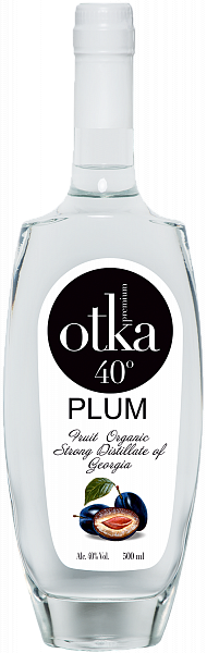 Дистиллят Otka Premium Plum Vodka, 0.5 л