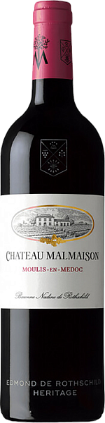 Вино Chateau Malmaison Baronne Nadine de Rothschild Moulis-en-Medoc AOC, 0.75 л