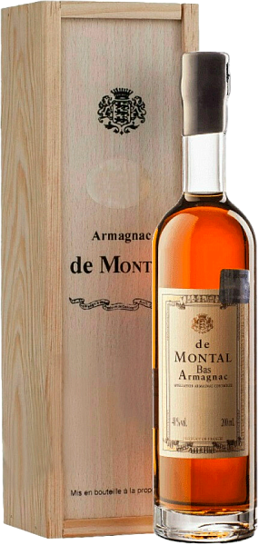 Арманьяк Armagnac de Montal 1970 Bas Armagnac (gift box), 0.2 л
