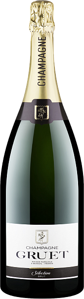 Шампанское Gruet Selection Brut Champagne AOC, 1.5 л