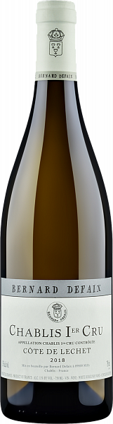 Вино Chablis Premier Cru AOC Cote de Lechet Bernard Defaix, 0.75 л
