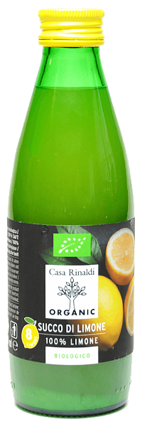 Lemon Juice 100% Casa Rinaldi, 0.25 л