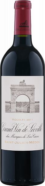 Вино Gran Vin de Leoville du Marquis de Las Cases Saint-Julien AOC, 0.75 л