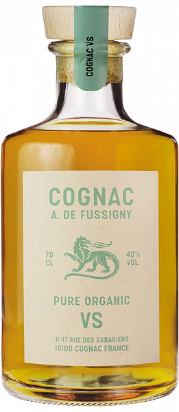 Коньяк A. de Fussigny Pure Organic Cognac VS, 0.7 л