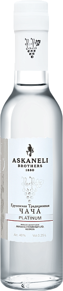 Чача Chacha Askaneli Platinum, 0.25 л