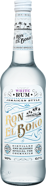 Ром Ron El Boko White Rum, 0.7 л в Тюмени