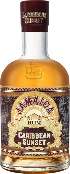 Caribbean Sunset Jamaica Rum Spiced, 0.5 л