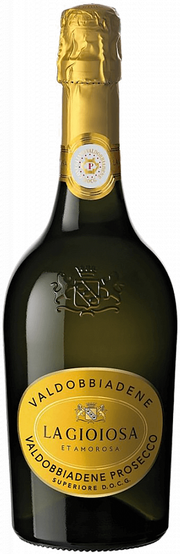 Игристое вино и шампанское Ла Джойоза Вальдоббьядене Просекко DOCG Супериоре Экстра Драй - 0.75 л
