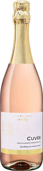 Luce del Sole Cuvee Spumante Rose Extra Dry Cantine Casabella, 0.75 л