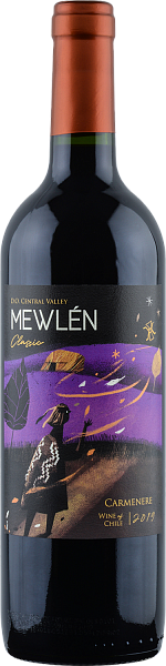 Вино Mewlen Classic Carmenere Central Valley DO, 0.75 л