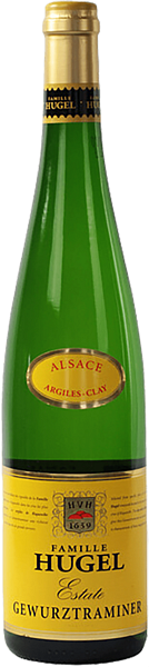 Вино Estate Gewurztraminer Alsace AOC Famille Hugel, 0.75 л