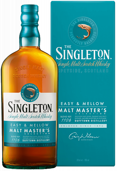 Виски Dufftown Singleton Malt Master's Selection single malt scotch whisky (gift box), 0.7 л