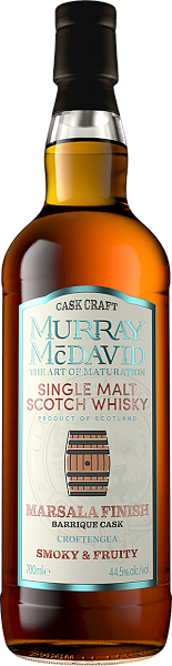 Виски Murray McDavid Cask Craft Marsala Finish Single Malt Scotch Whisky, 0.7 л в Новосибирске