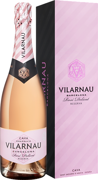 Игристое вино Vilarnau Cava DO Brut Delicat Reserva (gift box), 0.75 л в Краснодаре