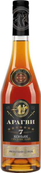 Коньяк Aragvi 7 y.o., 0.5 л