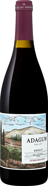 Вино Adagum Valley Merlot Kuban’, 0.75 л в Курске