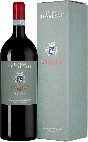 Вино Tenuta Regaleali Cygnus Sicilia DOС Tasca d'Almerita (gift box), 1.5 л в Ростове-на-Дону